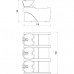 Мойка парикмахерская FLATIRON 3P